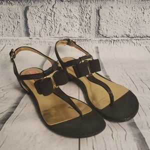 Isaac Mizrahi Bree bow sandals